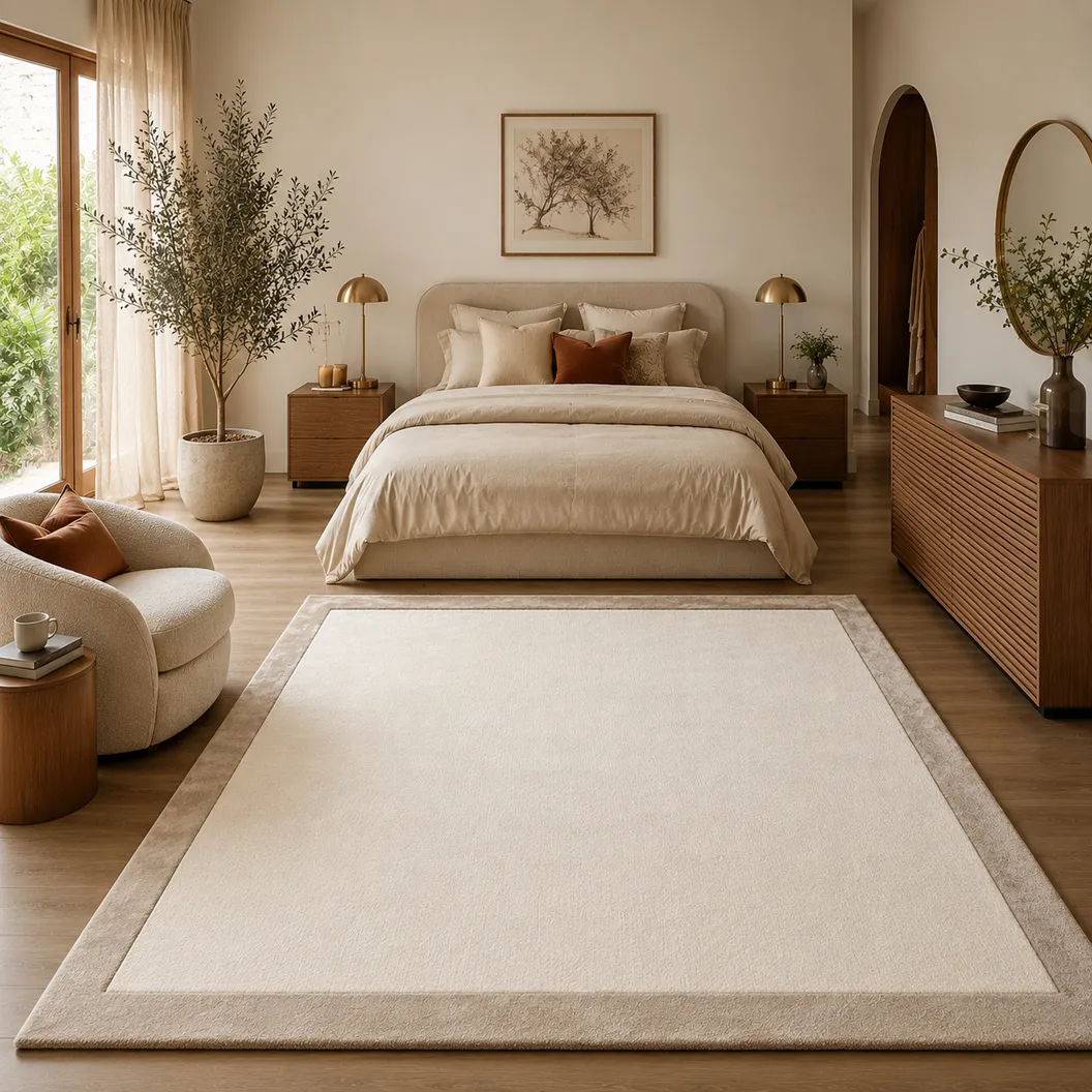 Wool & Art Silk Rug